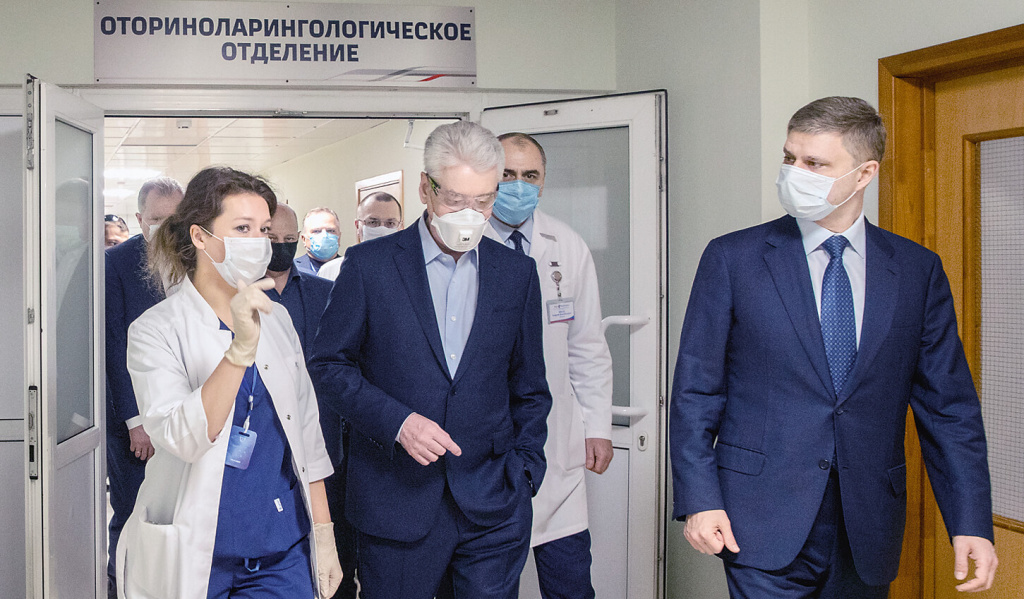 Открытие стационара «РЖД-Медицина» для приема пациентов с коронавирусной инфекцией, апрель 2020 года